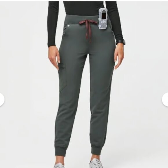 FIGS High Waisted Zamora™ Jogger Scrub Pants 2.0 (Bonsai) size XXL - Picture 1 of 8